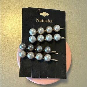 Natasha Pearl Hair Pins